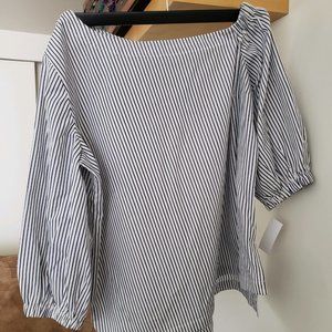 Ralph Lauren Off Shoulder Blouse